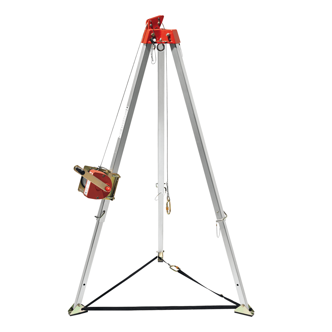 ALU-Dreibaum System mit 20M Abseillänge